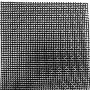 Diamond mesh window screen