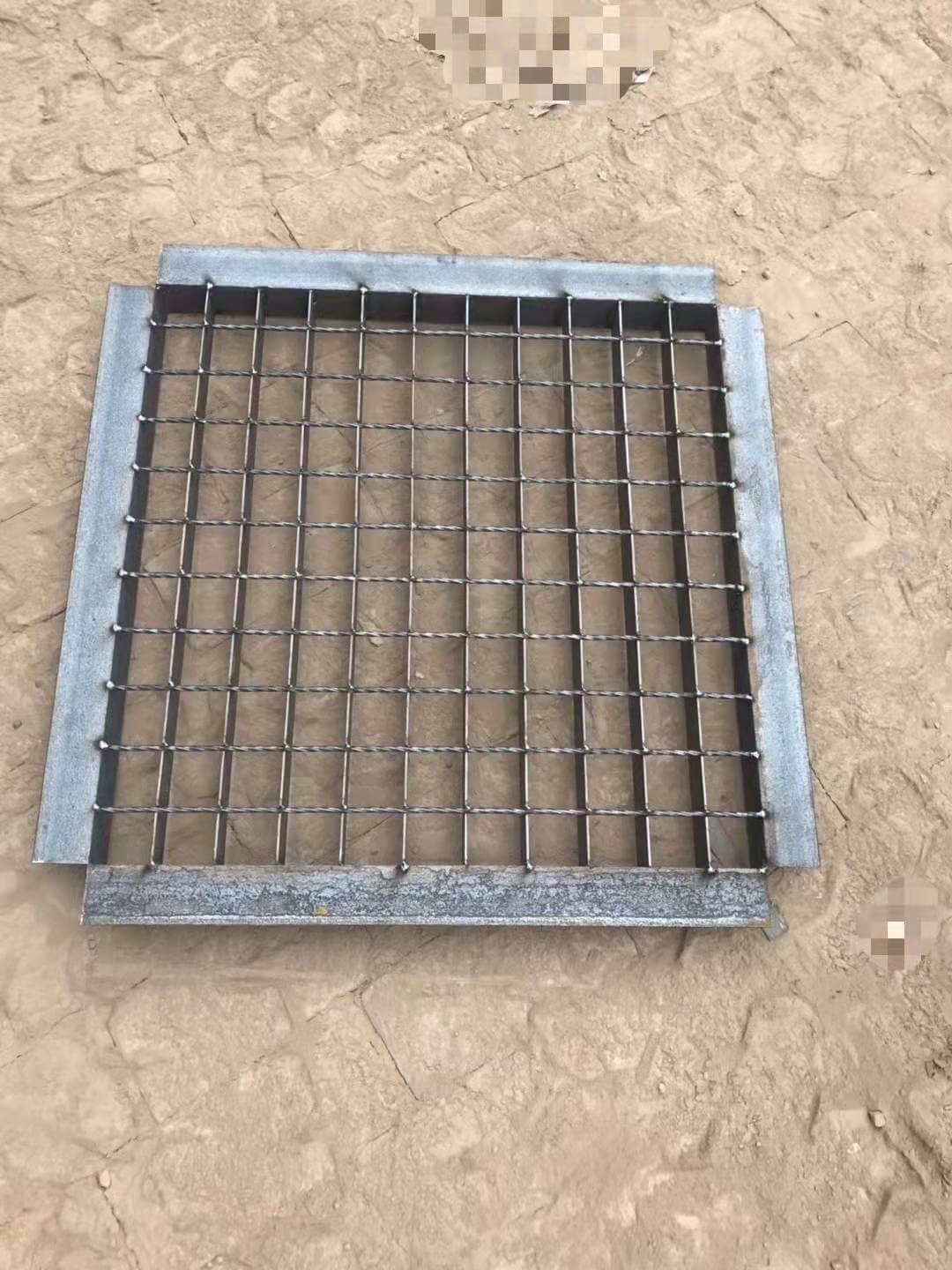 Steel grid plate drainage cover manhole cover and drain grating