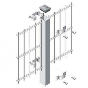 double slatted fence panels