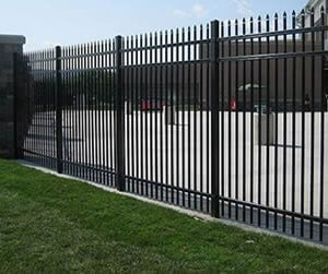 Steel fence